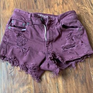 Purplish American Eagle jean shorts!